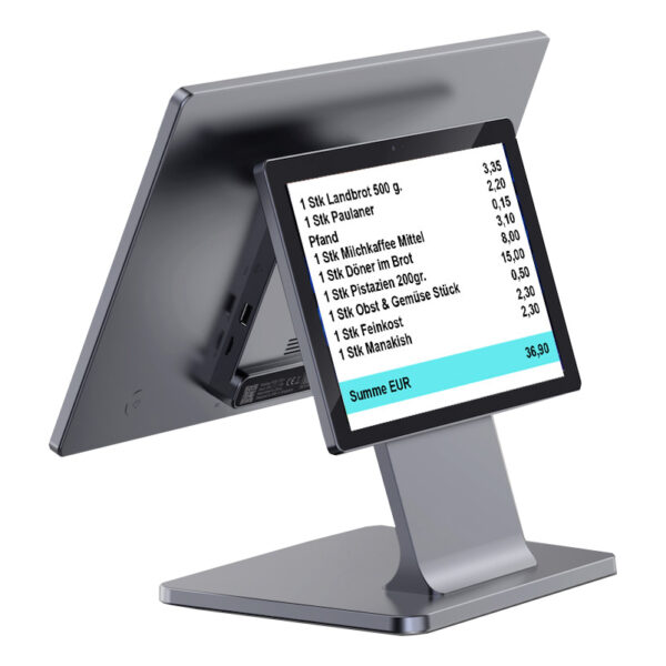 Gastrokasse mit Kundenmonitor